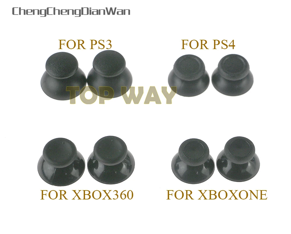 Per Xbox360 Xboxone Ps3 Ps4 Controller 3D Analogico Thumbsticks Thumb Grip Stick Joystick Cap Per Xbox 360 Un Chengchengdianwan