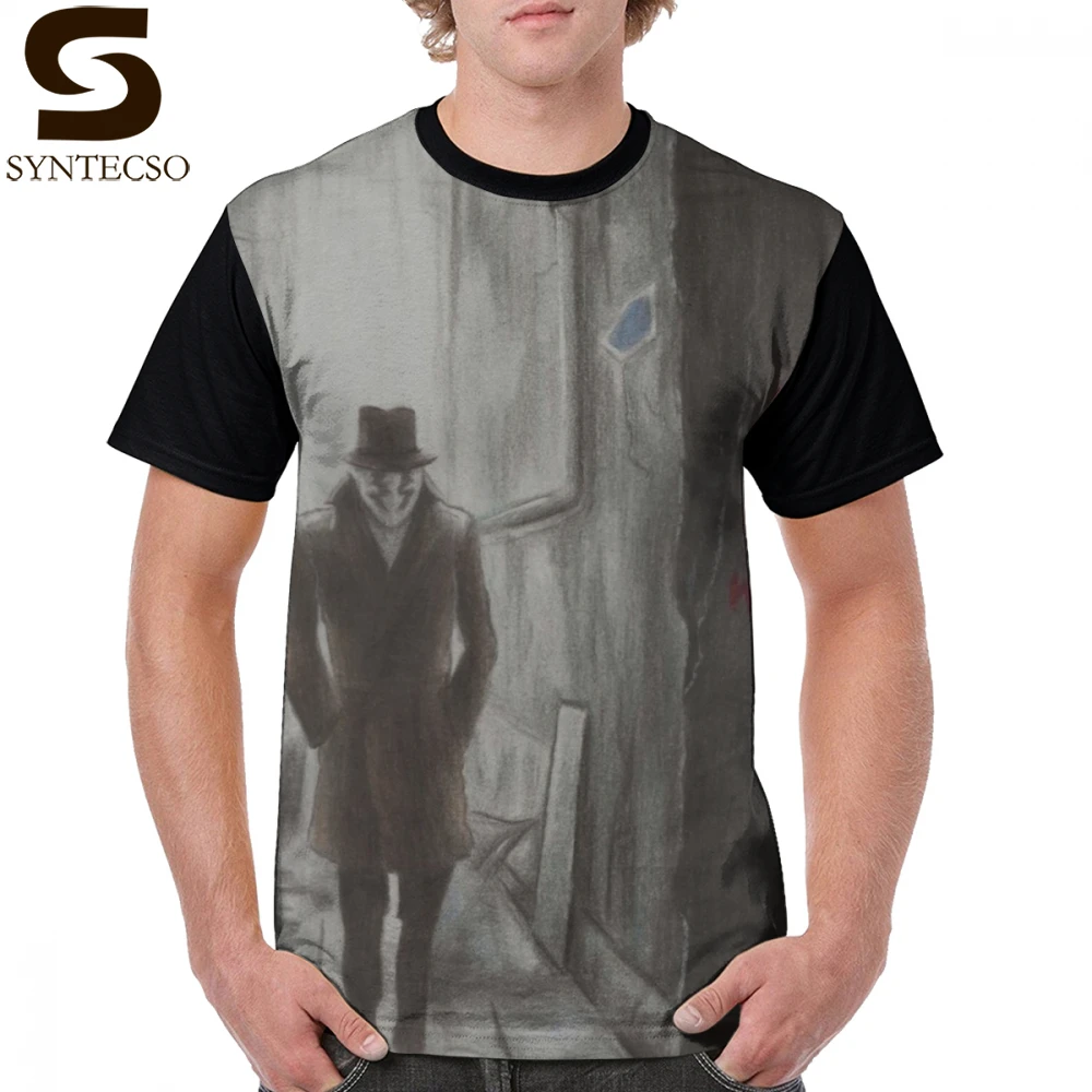 Футболка Rorschach футболка с рисунком Мужская из полиэстера великолепная пляжная