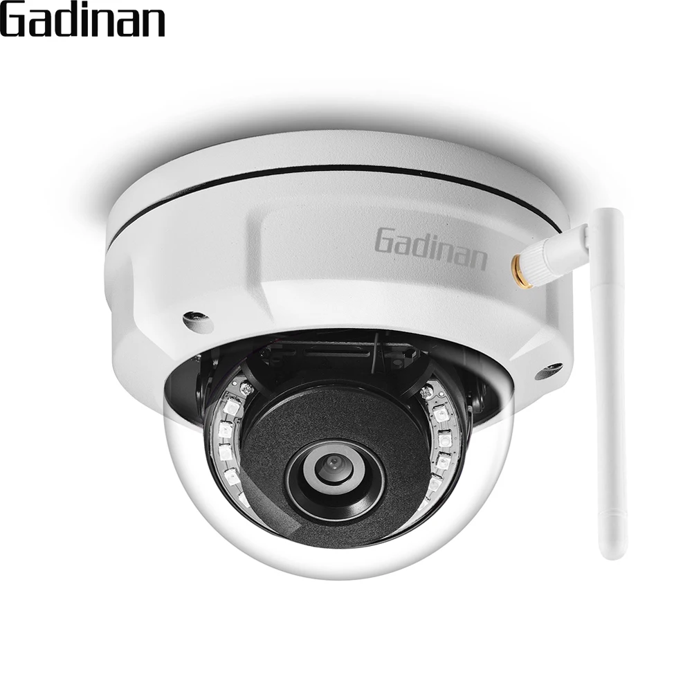 GADINAN iCSEE Dome IP Camera Vandal-proof 5MP 2592*1944 WiFi 2.4G Wireless Wired Security Cam with