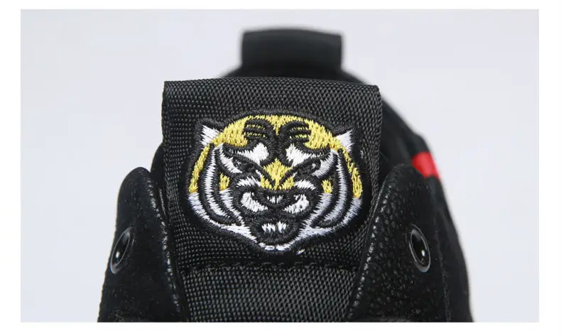 Brand Fashion Shoes Men Tiger 2018 Trending Casual Leather Rubber Sneakers High Top Black Lace Up Hot Sale Mens Shoe (7)