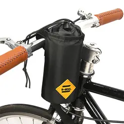 Открытый велосипед Бутылка воды изолированный мешок Перевозчик Сумка портативный велосипедный руль сумка для бутылки зима вынос руля