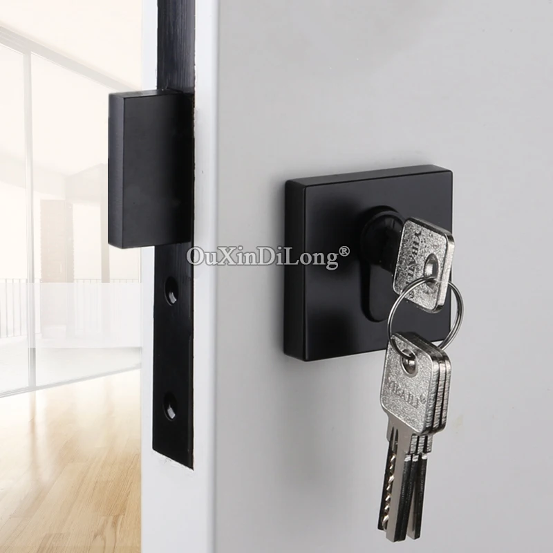  Luxury European American Silent Door Lock Set Interior Living Room Bedroom Bathroom Invisible Hidde - 33023470053