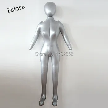 

Free Shipping!! New Female Full Body Hat Dress Pants Inflatable Mannequin Dummy Torso Model