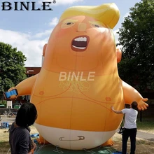 Подгонянный Открытый Гигантский стоящий мультфильм надувной Трамп детский надувной рекламный персонаж для события парадный Декор