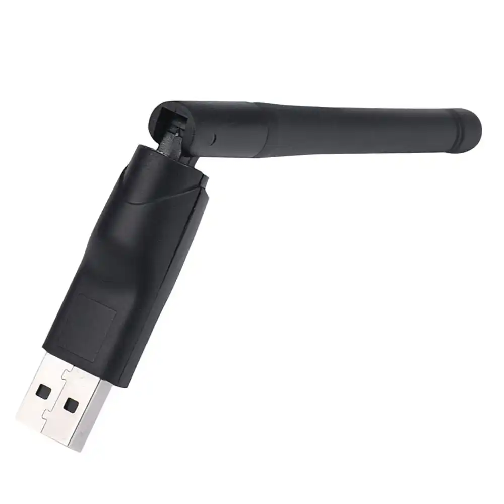 FLYCHENGi Ralin 5370 USB WiFi Adapter with 2dbi External Antenna Wireless LAN Adapter Networkig Card Support WEP Data Encryption WPA