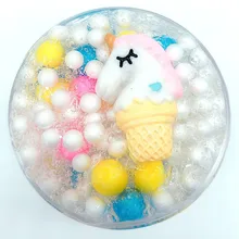 

2018 Brand New MacaronColorful Jelly Soft Slime Scented Stress Relief Toy Sludge Kid Toys Kids Gift Stress Relif Toys