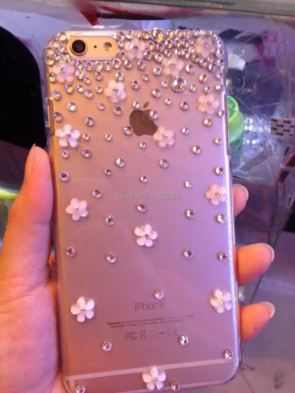 

For Sony Xperia L1 L2 X XA XA1 XA2 Ultra XZ XZS XZ1 XZ2 Compact Plus Premium Performance Small Flower Rhinestone Diamond Case