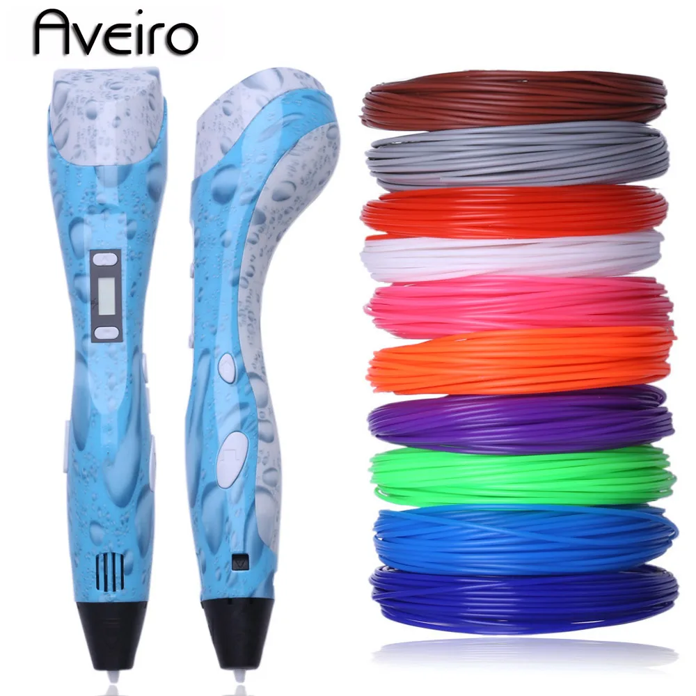Aliexpress Buy 3d Pens With 100 200 Meter 10 20 Color PLA 