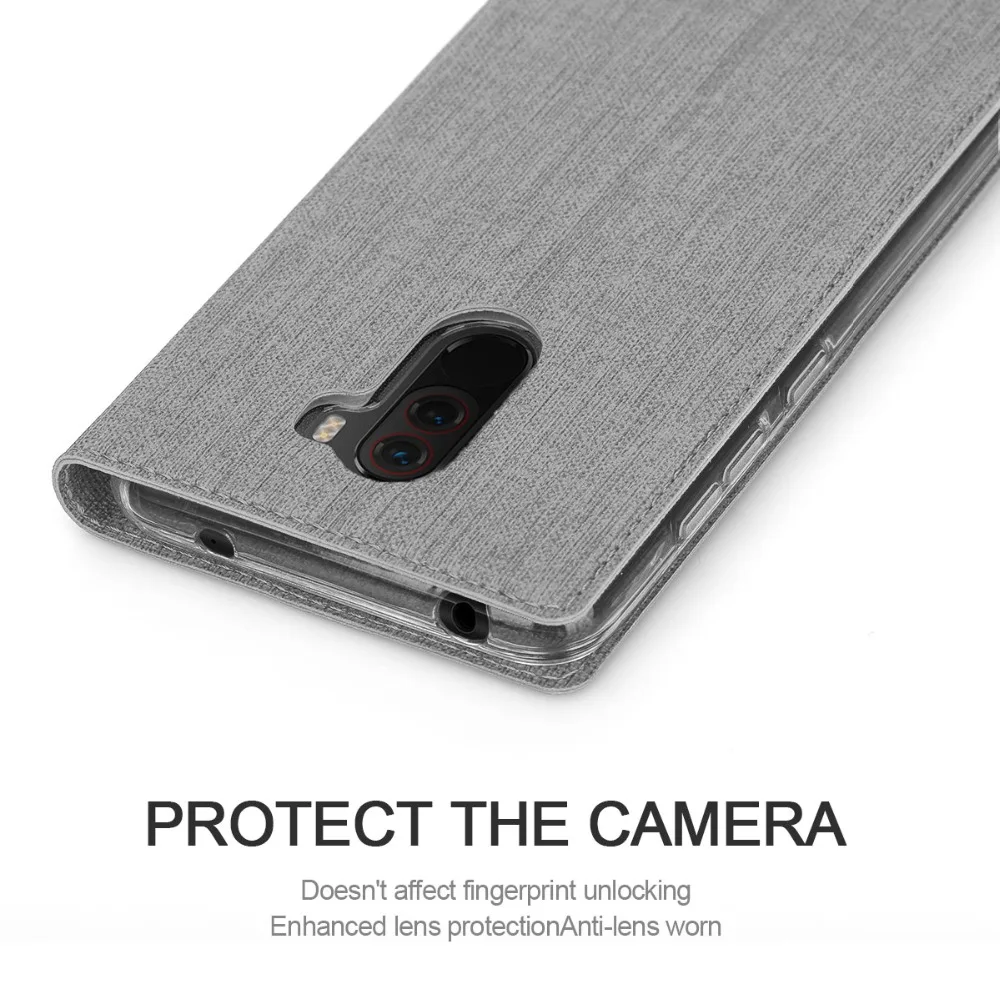Чехол для телефона Xiaomi Mi Pocophone F1 Мягкий противоударный кожаный защитный чехол f1