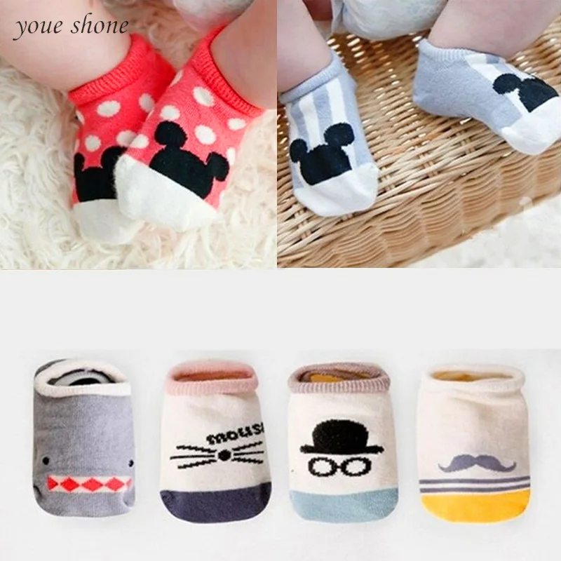 

Hot!!! 2019 Super Cute Baby Socks Summer Autumn Cotton Cute Non-slip Boys Girls Newborn Infant Bebe Cartoon Soft Floor Wear