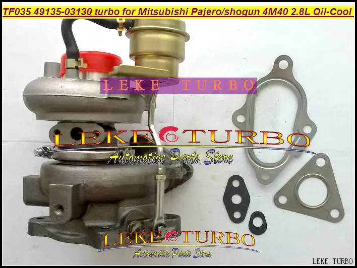 TF035 49135-03310 49135-03130 турбокомпрессор с масляным охлаждением для Mitsubishi Pajero Shogun Mighty Truck intercooled 4M40 2.8L D