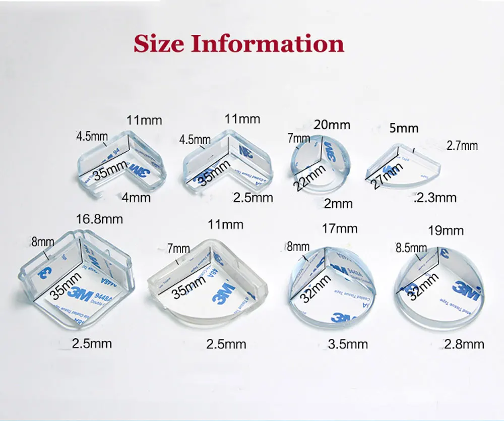 10 шт./партия, прозрачная угловая защита сердца, мягкая защита для детей, Защитное стекло для шкафа, угол стола, Guar для защиты детей