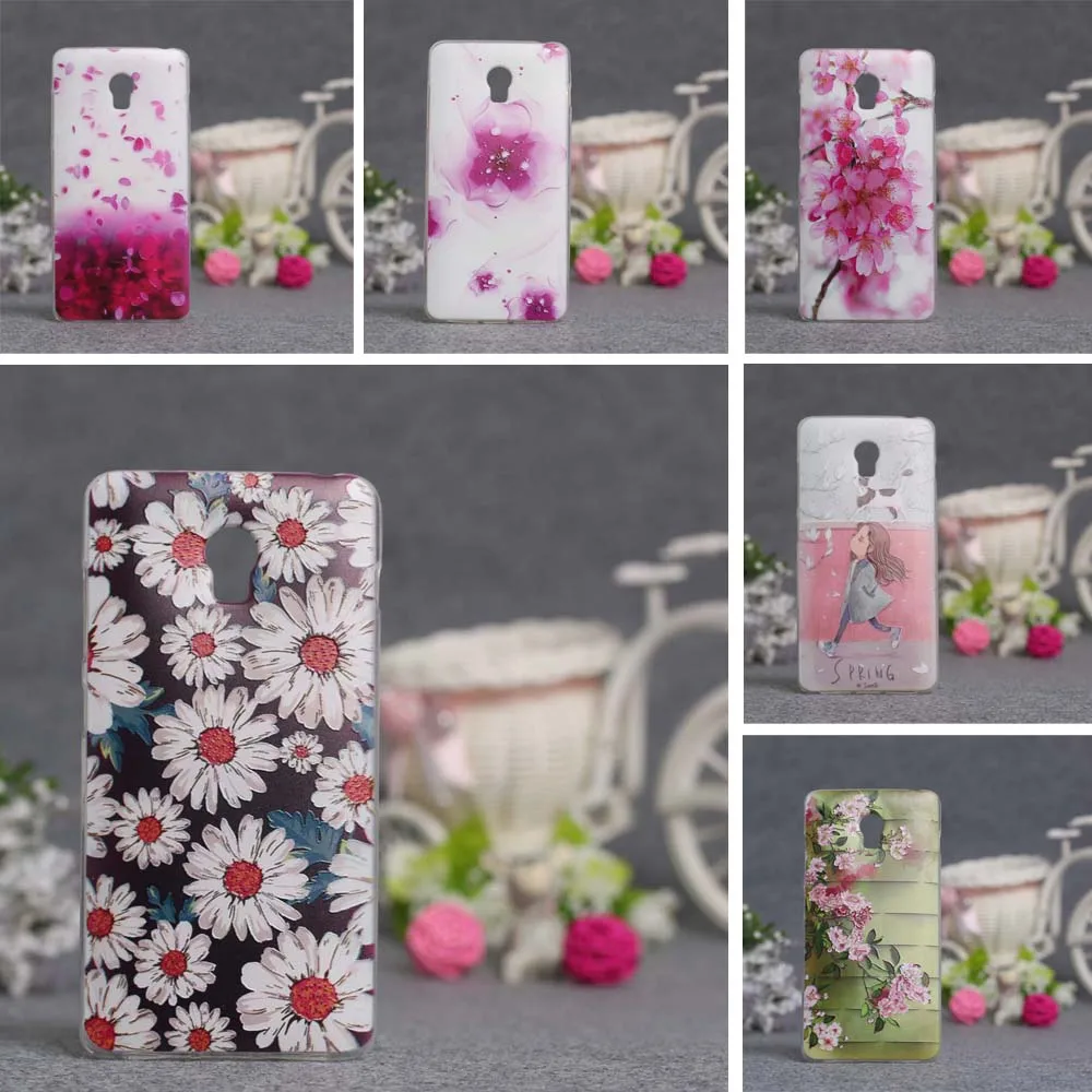 Buy Painted Fashion Soft TPU Case for Lenovo P1 Case 3D Relief Silicon Back
