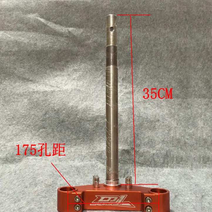 Универсальный 30 мм рулевое направление мотоцикла Колонка скутер ЧПУ Передние Удары направление Колонка для Yamaha BWS