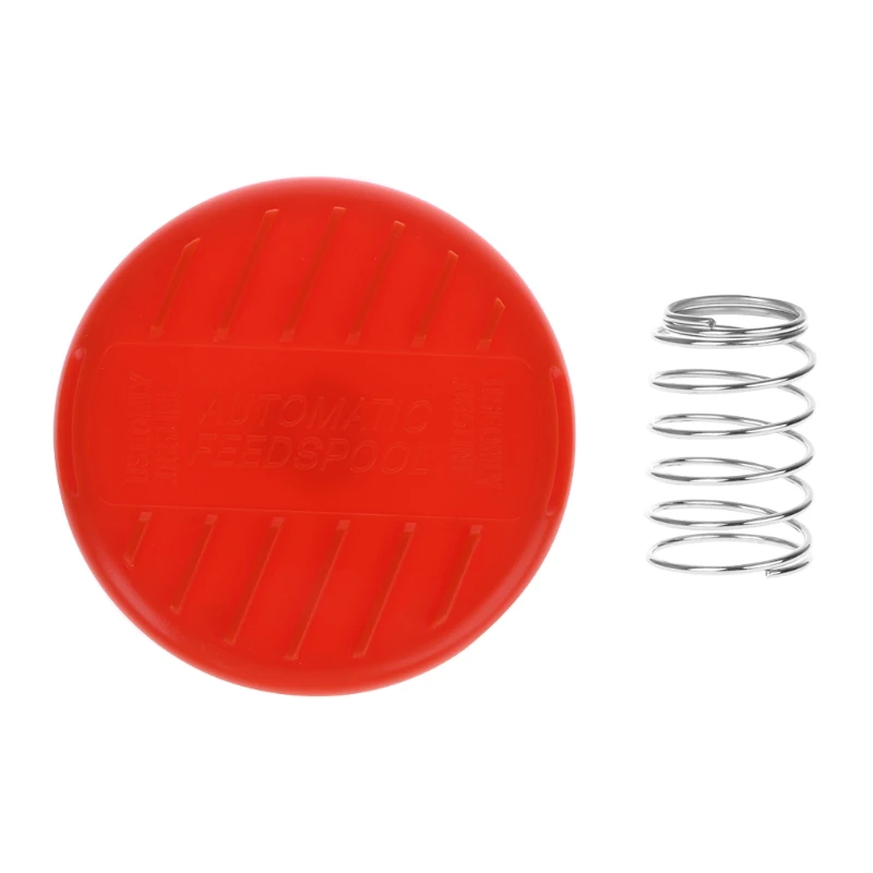 Replacement Spool Cap Covers With Spring For Black+decker Trimmer