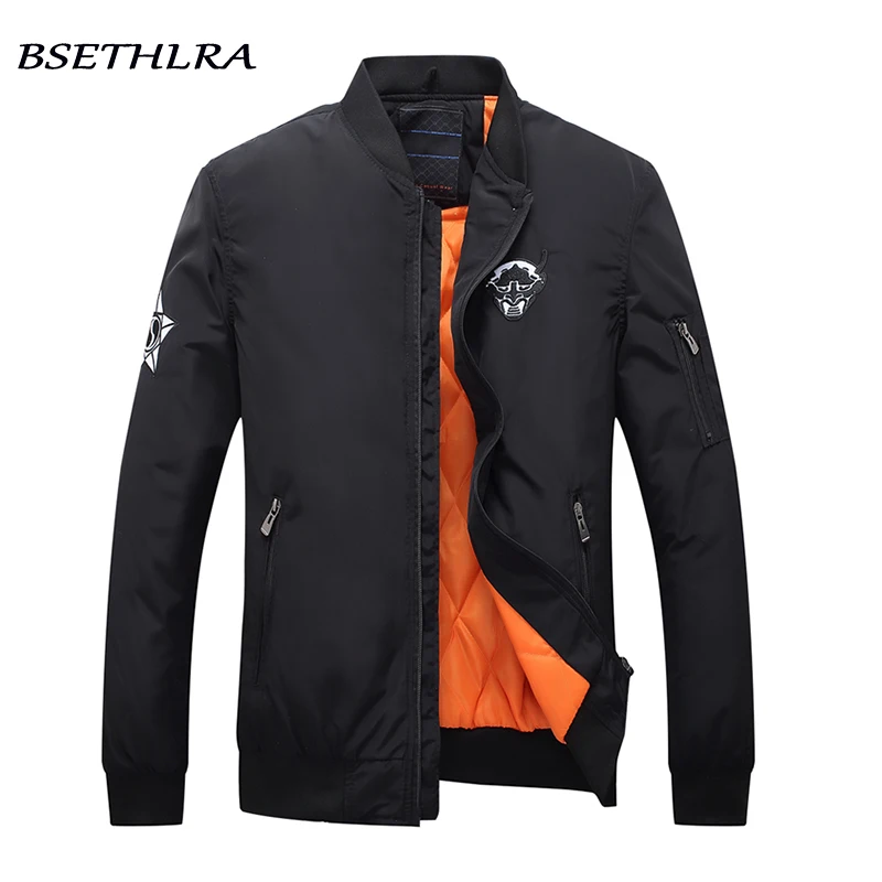 BSETHLRA 2018 Bomber Jacket Men Autumn Winter New Army Jaqueta
