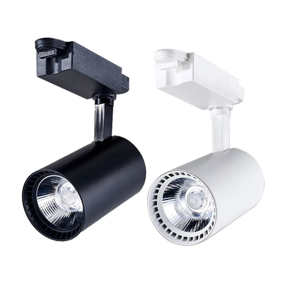 

LED track light COB track light clothing store ceiling top mounted spotlight slide track light 12w20w30w downlight New