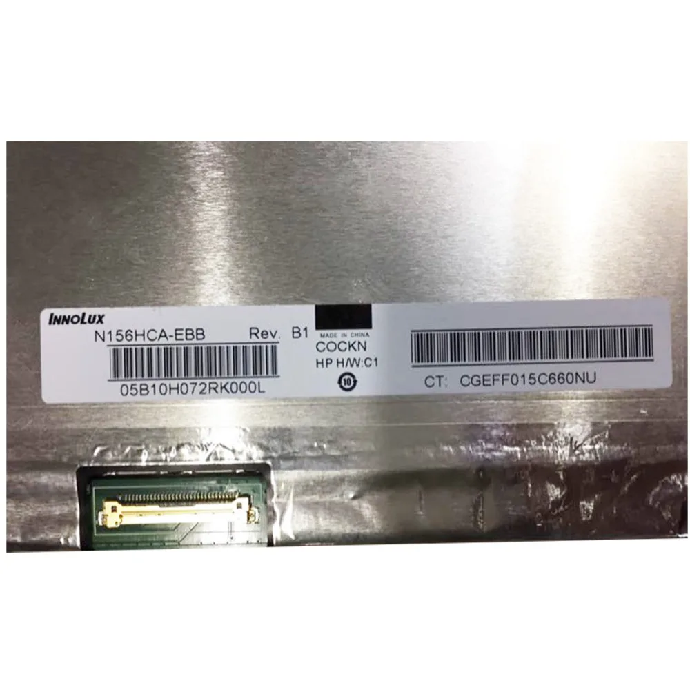 IPS Матрица для ноутбука класс A 15 6 дюймов N156HCA EBB Rev.B1 Rev.C1 FHD X глянцевый 30 контактный