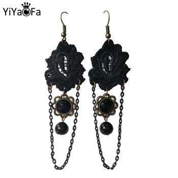 

YiYaoFa Handmade Elegant Tassel Long Drop Earrings for Women Accessories Fashion Jewelry For Party Dangle Earrings YE-70