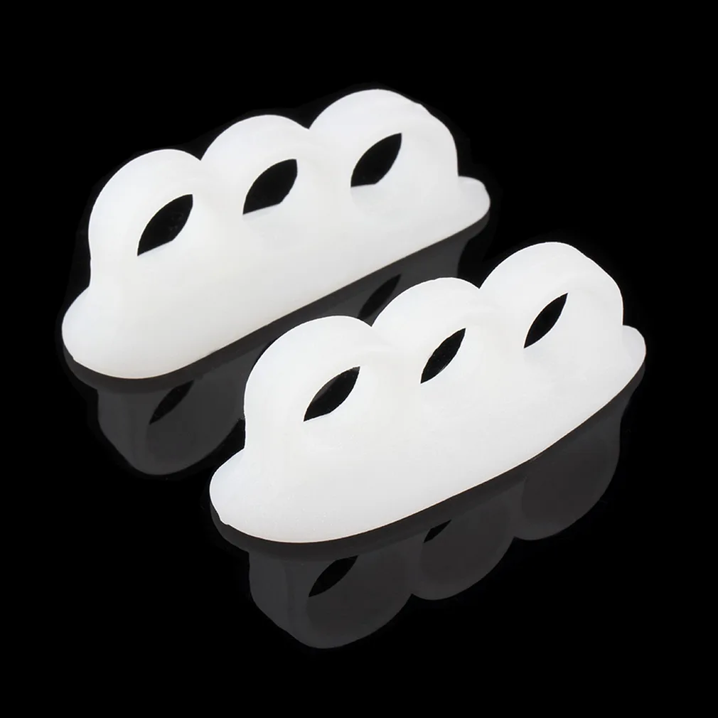 

2pcs Gel Toe Separators Stretchers Alignment Overlapping Toes Orthotics & Hammer Toes Orthopedic Cushion Feet Care Shoes Insoles