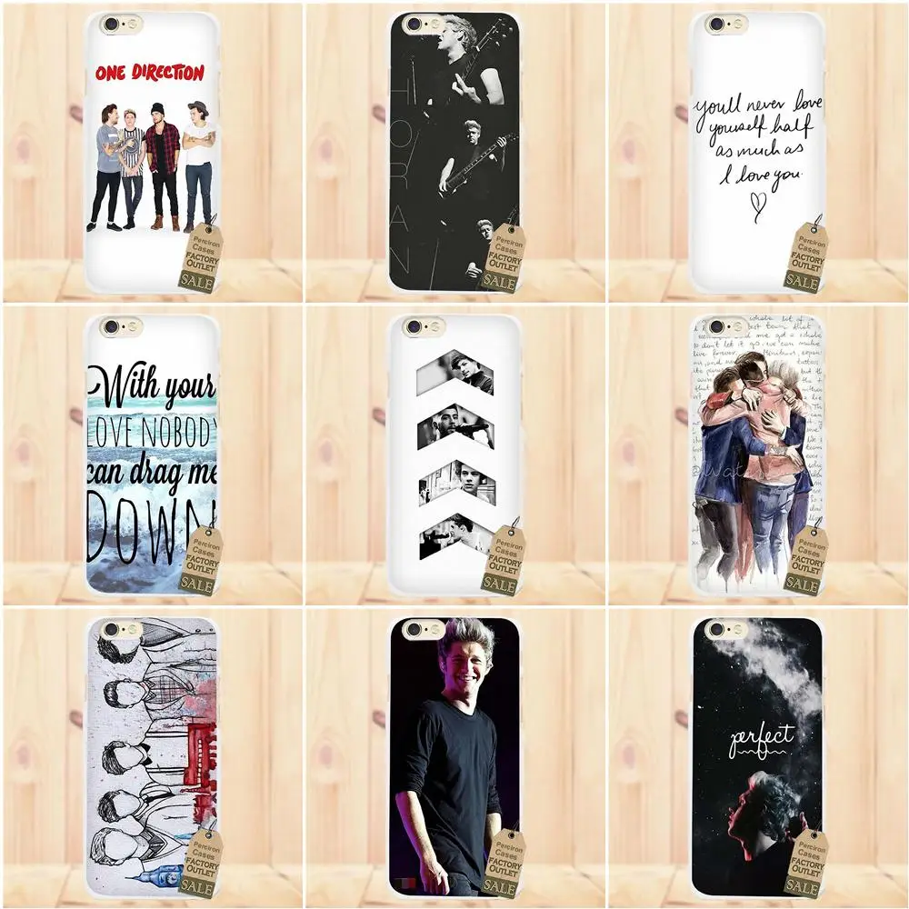 

For Apple iPhone X 4 4S 5 5C SE 6 6S 7 8 Plus For LG G3 G4 G5 G6 K4 K7 K8 K10 V10 V20 Soft Phone Cases Niall Horan One Direction