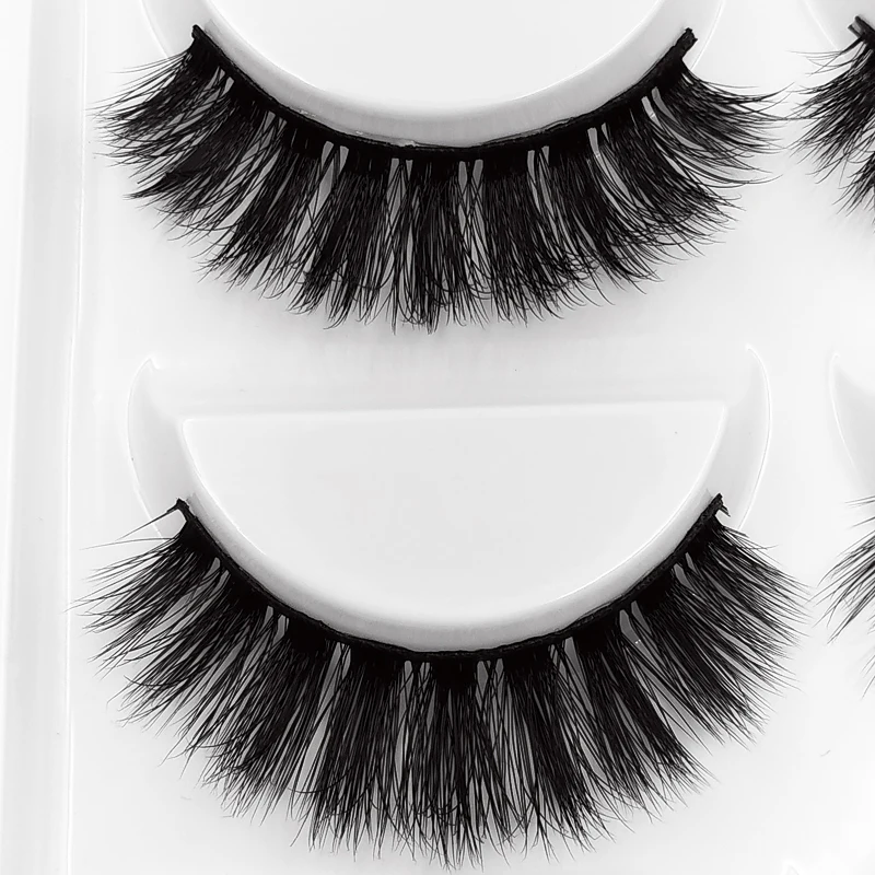 Natural Mink False Eyelashes Long Hair Dramatic Lashes
