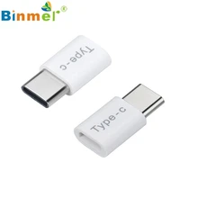 Адаптер USB данных зарядный адаптер 2 шт. USB-C Тип-C на Micro USB данных зарядный адаптер для Android телефон may17#1