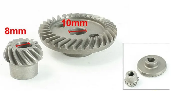 Части электрического электроинструмента спиральные конические шестерни Набор