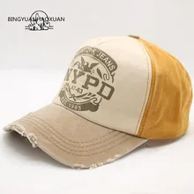 BINGYUANHAOXUAN2017 Высокое качество Лето и осень Повседневное хлопок Для женщин и Для мужчин с принтом букв snapback Бейсболки Регулируемый шляпа