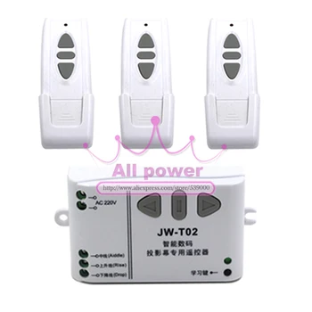 

220V Motor Controller Wireless Remote Control Switch System UP/Down/Stop Tubular Motor Controller Forward Reverse For Shutter