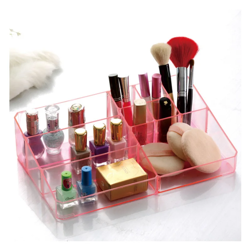 

1 Pcs Lipstick Holder Acrylic Cosmetic Organizer Drawer Makeup Case Storage Insert Holder Box Domestic Deliver
