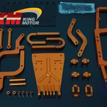 Короткие грузовые алюминиевые передние и задние бамперы для Baja 5 T
