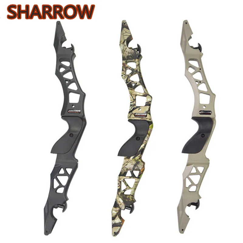 

1Pc 21" Archery Recurve Bow Riser ILF Handle Takedown Bow Grip Right Hand Aluminum Alloy Riser For Training Shooting Accessories