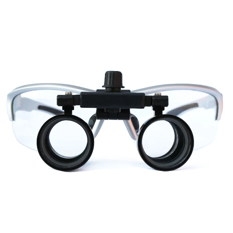  Surgical Dental Loupes Zoom 2.5X to 3.5X Surgical Medical Equipment Teeth Illuminated Binocular Mag - 33024448910