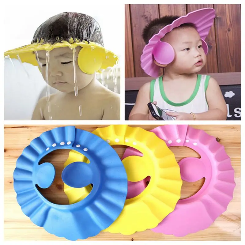 Baby Shampoo Bath Shower Cap for hair wash hat,shampoo shower cap,hair wash shield