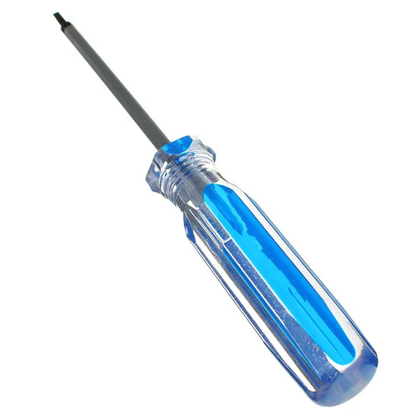 Nonslip Handle Hex Shaft 2mm Tip Triangle Screwdriver 158mm Long