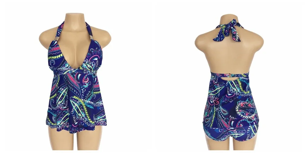 Maiô tankini feminino plus size, roupa de