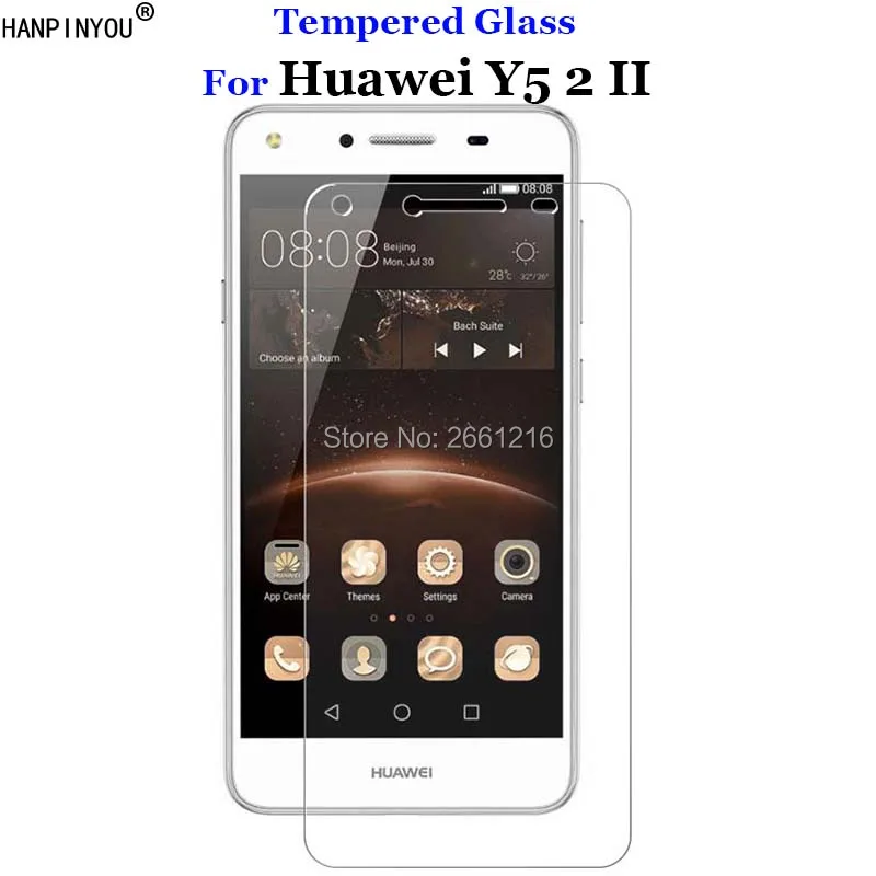 

For Huawei Y5II Tempered Glass 9H 2.5D Premium Screen Protector Film For Huawei Y5 2 II / Y5 2016 / Honor Play 5 5.0"