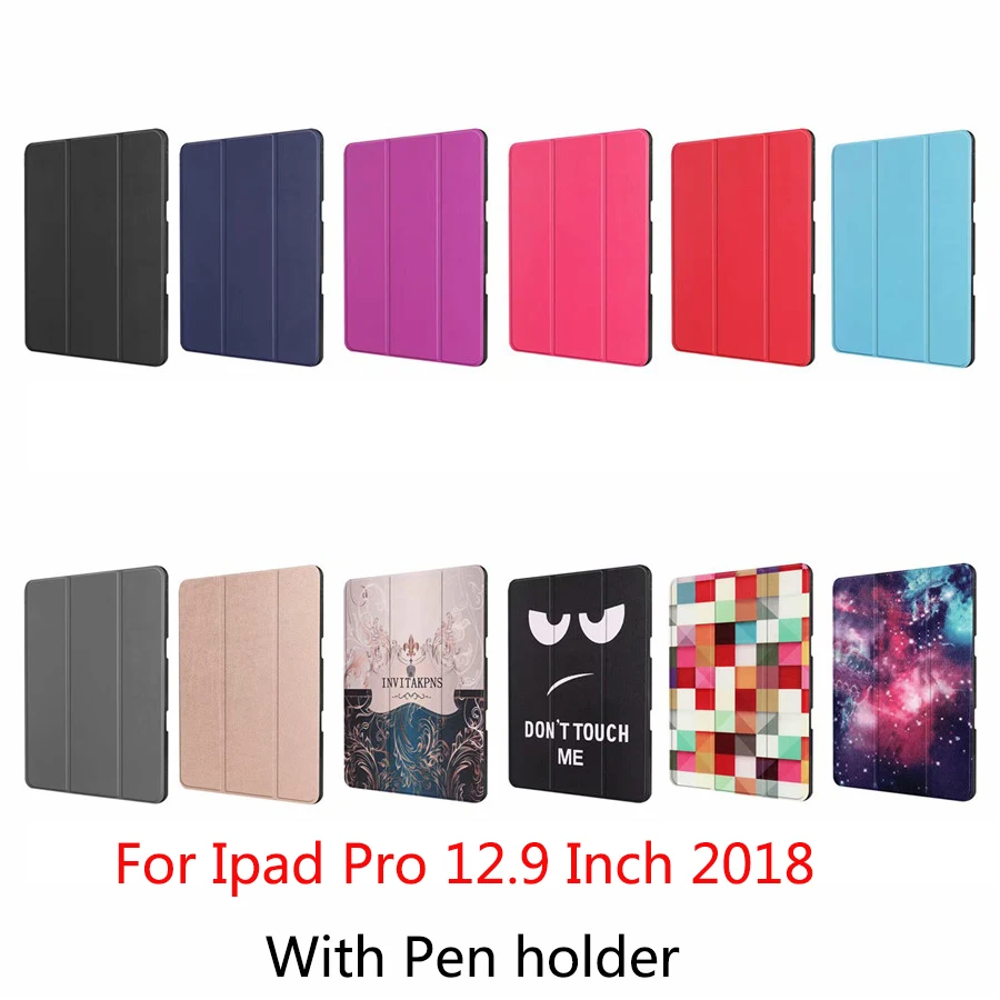 Для iPad Pro 12 9 '&#x272018 чехол с держателем для карандашей магнит Смарт PU кожаный