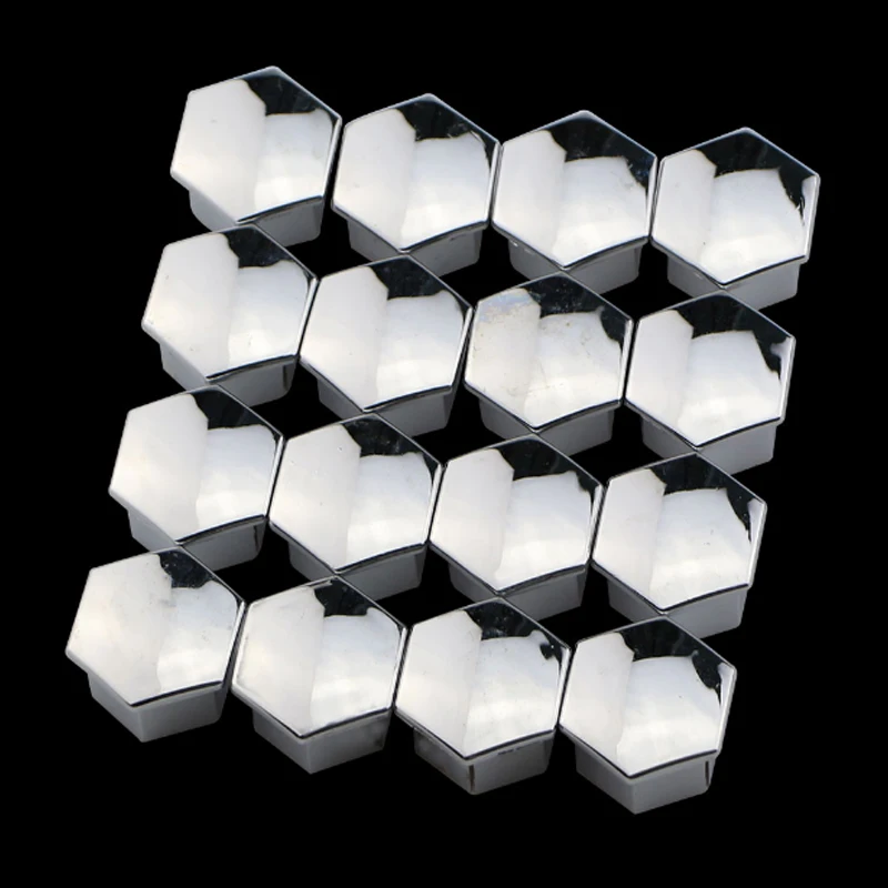 

Foal Burning 16 Pcs/Set Abs Chrome Wheel Hub Caps Cover for Citroen C3 for Peugeot 208 2008 3008 2012 2013 2014 2015 2016