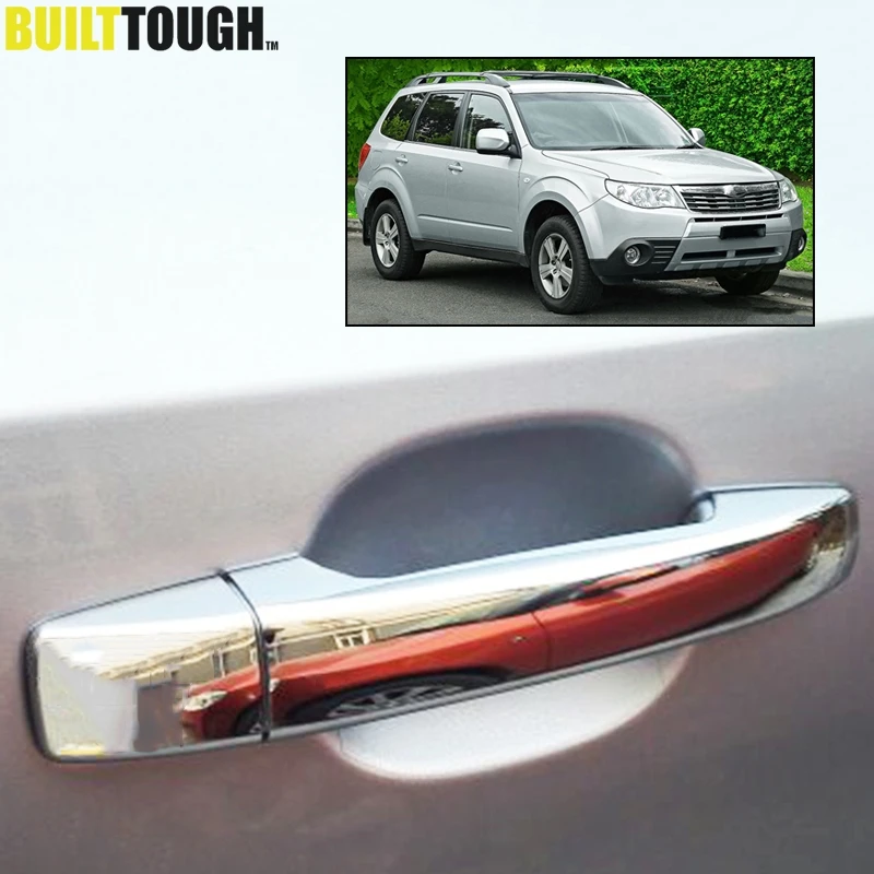 Подходит для Subaru Forester 2009 2010 2011 2012 2013 (Sh) хромированная дверная ручка Крышка