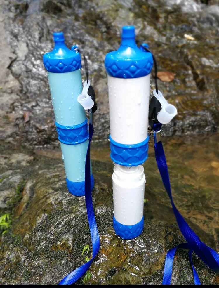 Water Filter Outdoor Survival Tool Portable Water Purifier Emergency Direct Drinking Cleaner Wild Hiking Camping Equipment (9)