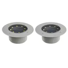 8 светодиодный 5 Вт Солнечный подземный свет открытый IP65 Водонепроницаемый Сад Дорога Путь похоронен лампа для двора Декор