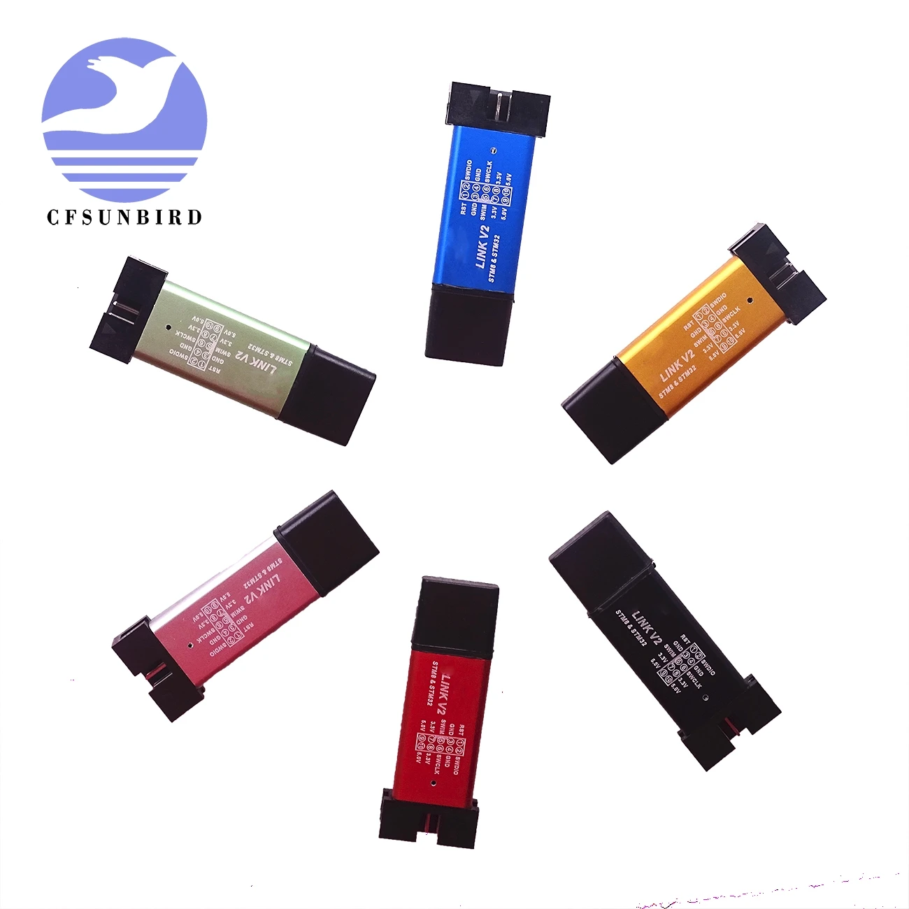 1 шт. ST LINK Stlink Link V2 Mini STM8 STM32 симулятор загрузки Программирование с