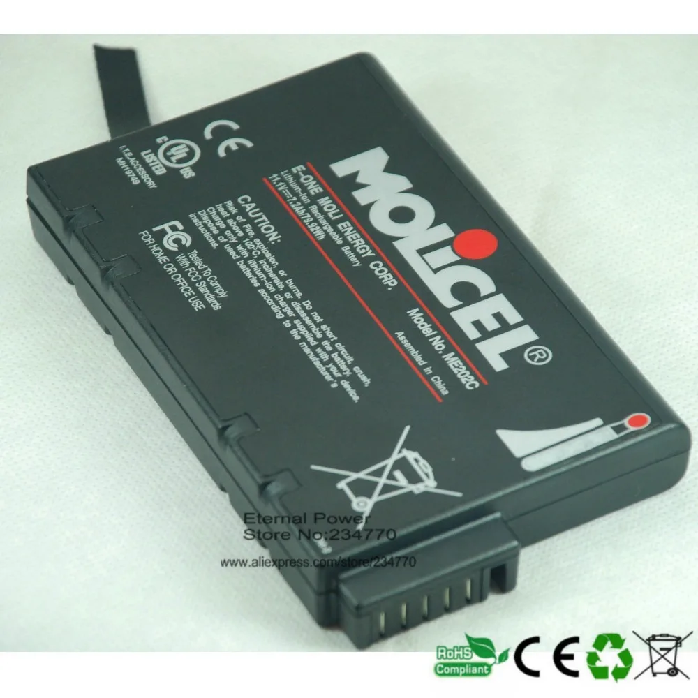 US $100 0 |Replacement for philips goldway XT2,G60,ME202B,G70,91220 BE,TC70,ME202A,G80,PageWriter TC20 Medical battery-in Digital Batteries from