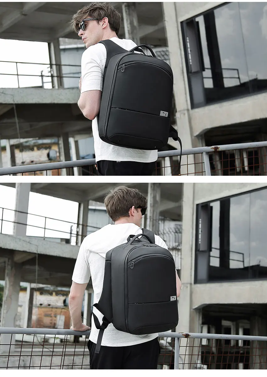 EURCOOL Многофункциональный рюкзак для ноутбука 15," для мужчин, водоотталкивающий подростковый Школьный рюкзак, Большой Вместительный мужской рюкзак для путешествий n1940