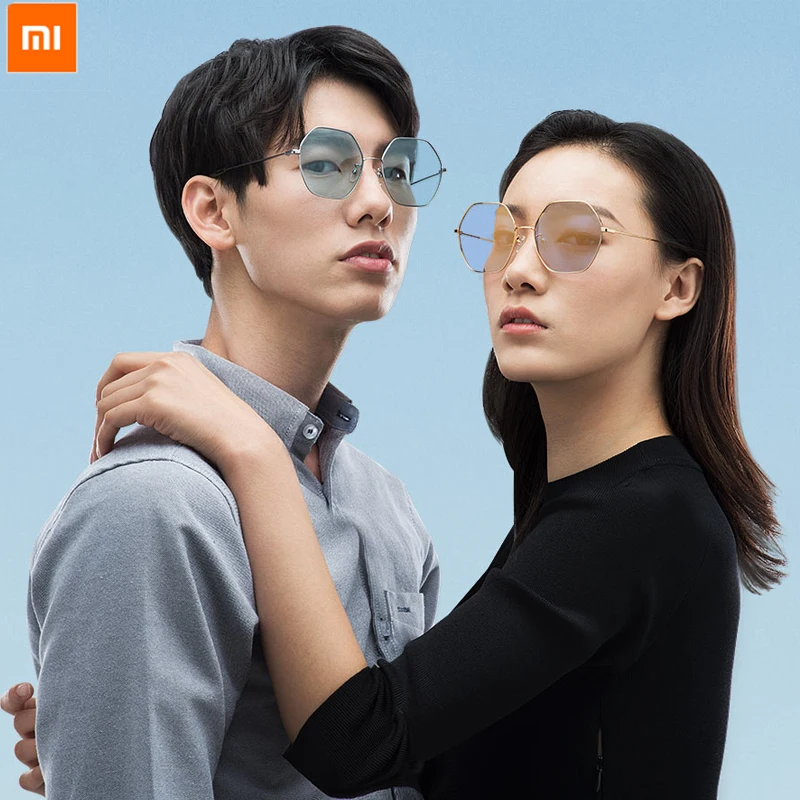 

new xiaomi TS Nylon Polarized Sunglasses Cat eye/geometric glasses UV400 Fashionable unisex anti-Glare 24g light comfortable