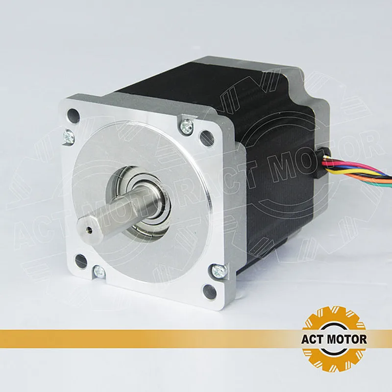 act-motor-1pc-nema34-stepper-motor-34hs9820-890oz-in-98mm-2a-8-lead-single-shaft-ce-iso-rohs-plasma-engraver-plastic-medical