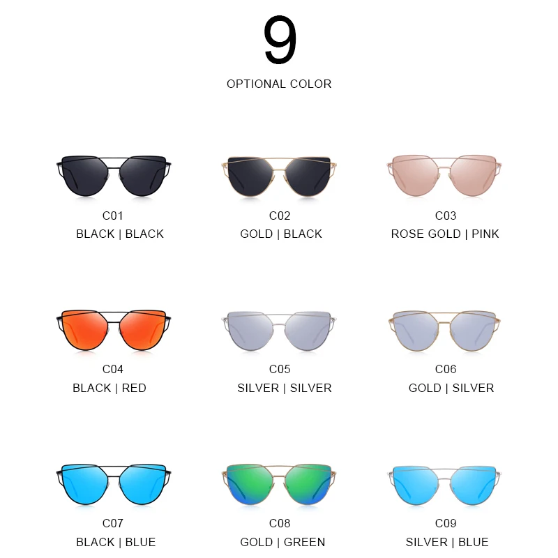 MERRYS Дизайн Женские Классические двухлучевые Модные солнцезащитные очки кошачий глаз UV400 защита S7882N