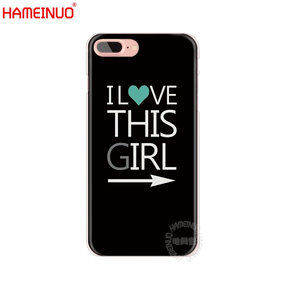 Чехол для мобильного телефона I Love My Girlfriend boyfriend iphone X 8 7 6 4 4S 5 5S SE 5c 6s plus|Бамперы| |